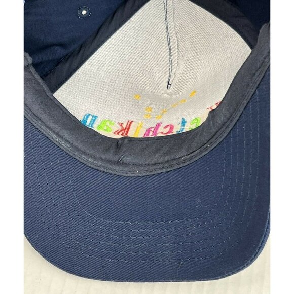 VTG KETCHIKAN ALASKA Navy Multicolor Yellow Stars Cap Hat Snapback Arctic Circle - Picture 4 of 6